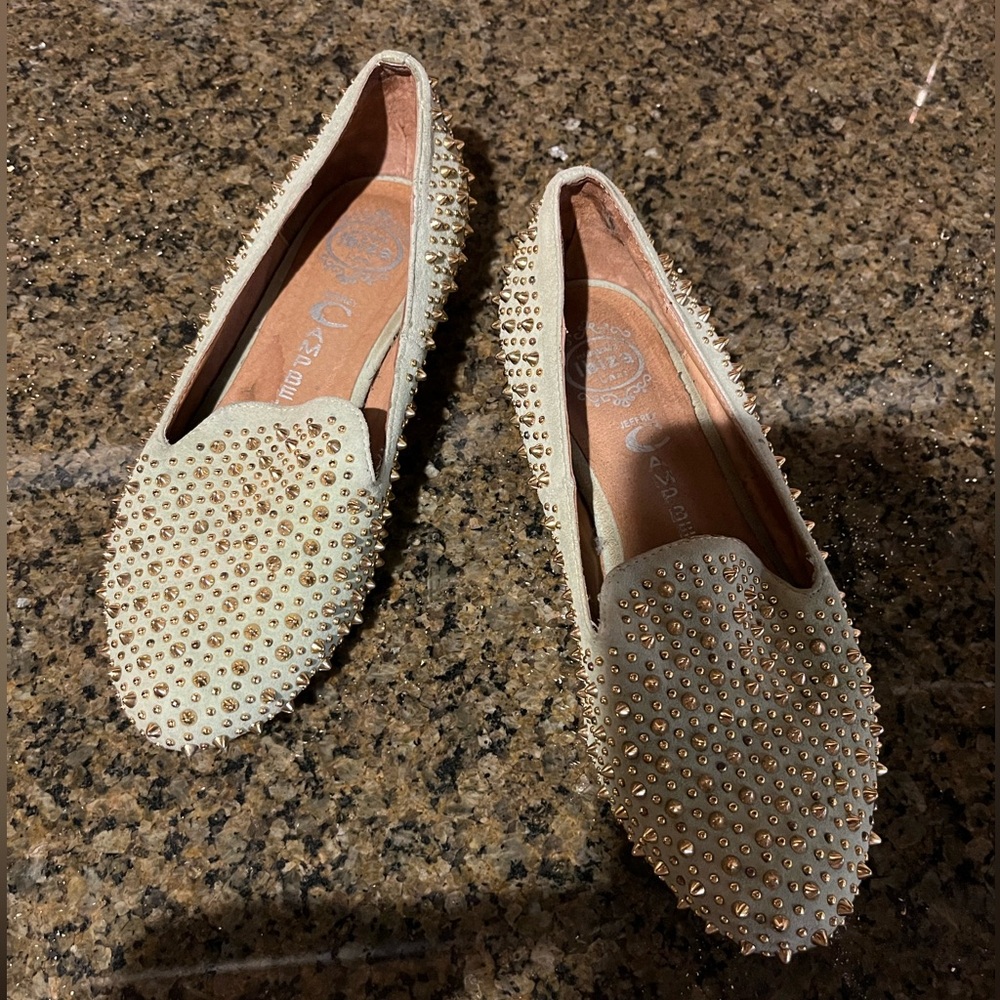 Jeffrey Campbell Martini Studded Flats